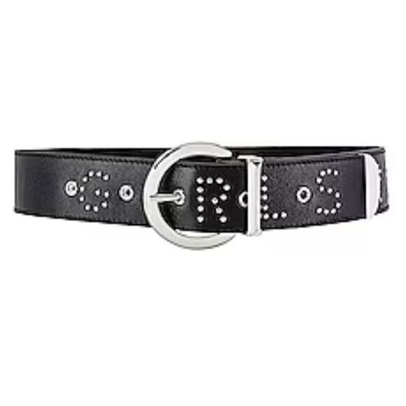 NIB GRLFRND Girls Leather Belt in Black Size Small - Picture 1 of 6